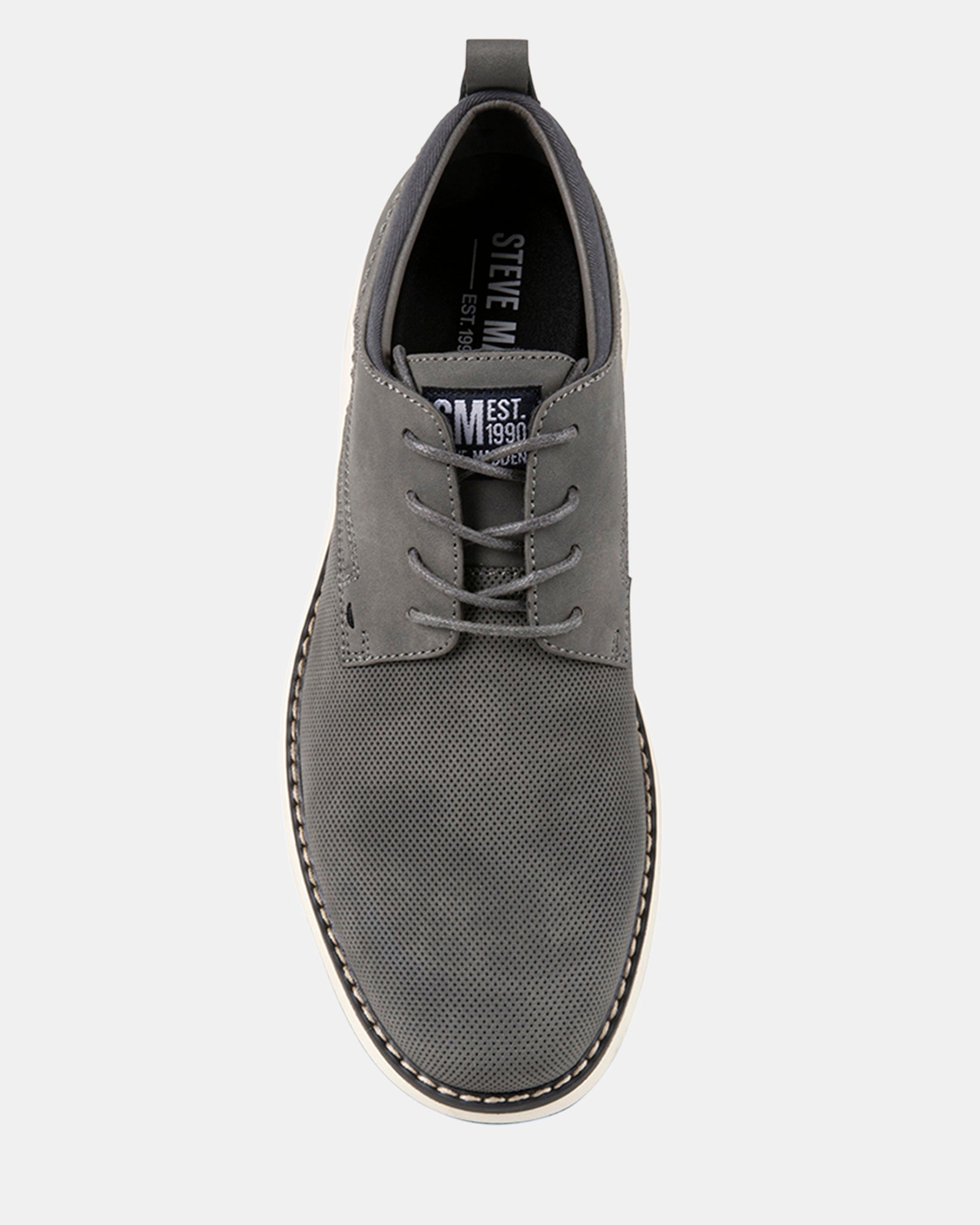 VANCITY GREY NUBUCK - Men's Shoes - Steve Madden Canada