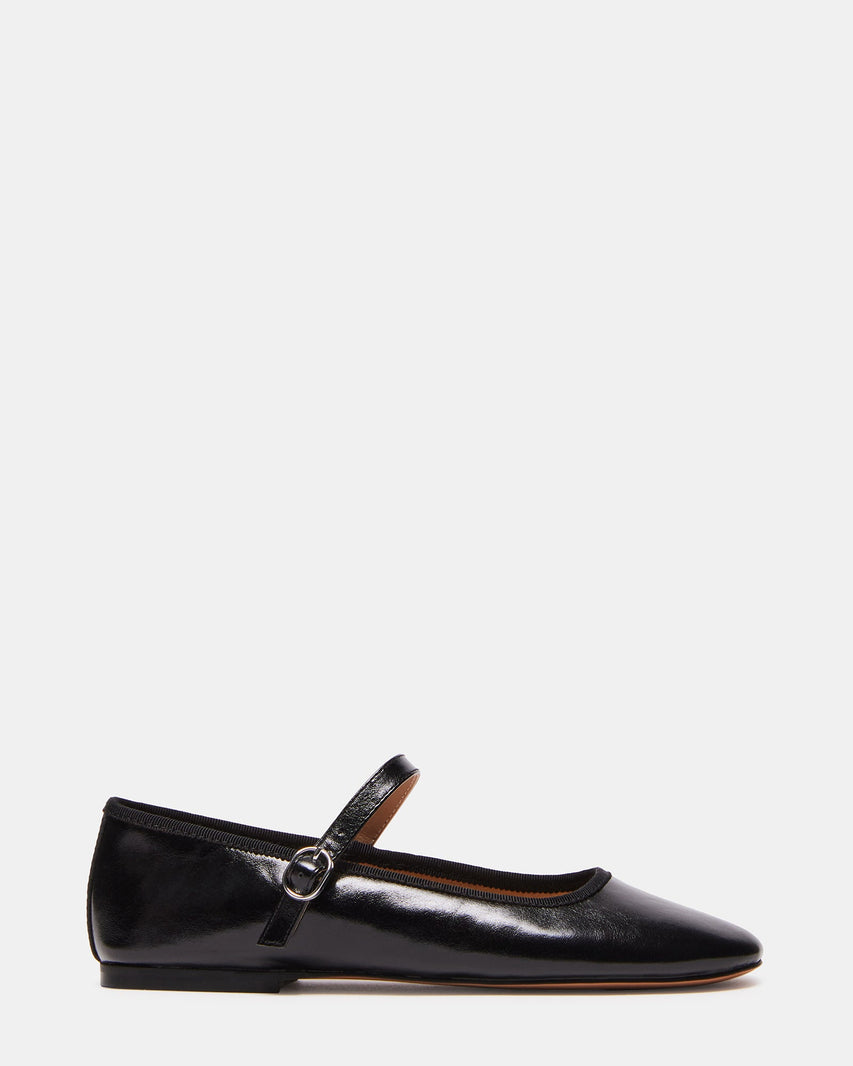 VINETTA BLACK LEATHER - Women's Shoes - Steve Madden Canada