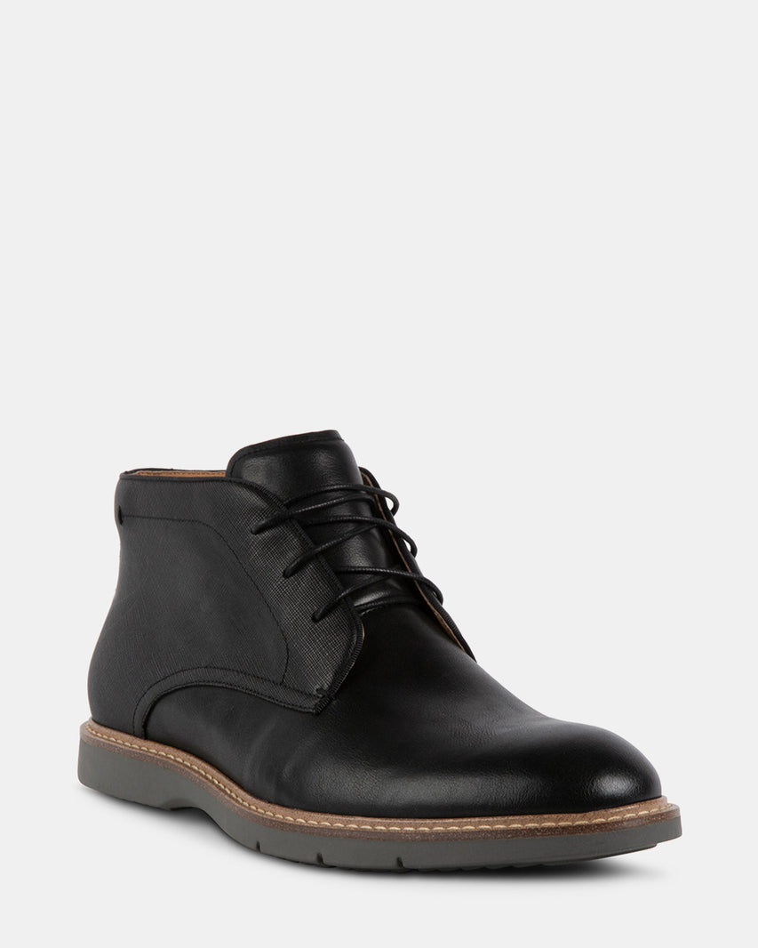 WELLSS BLACK - Men's Shoes - Steve Madden Canada