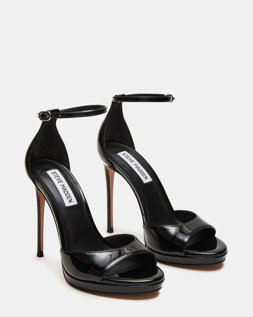 WILEYY BLACK PATENT - Women's Shoes - Steve Madden Canada