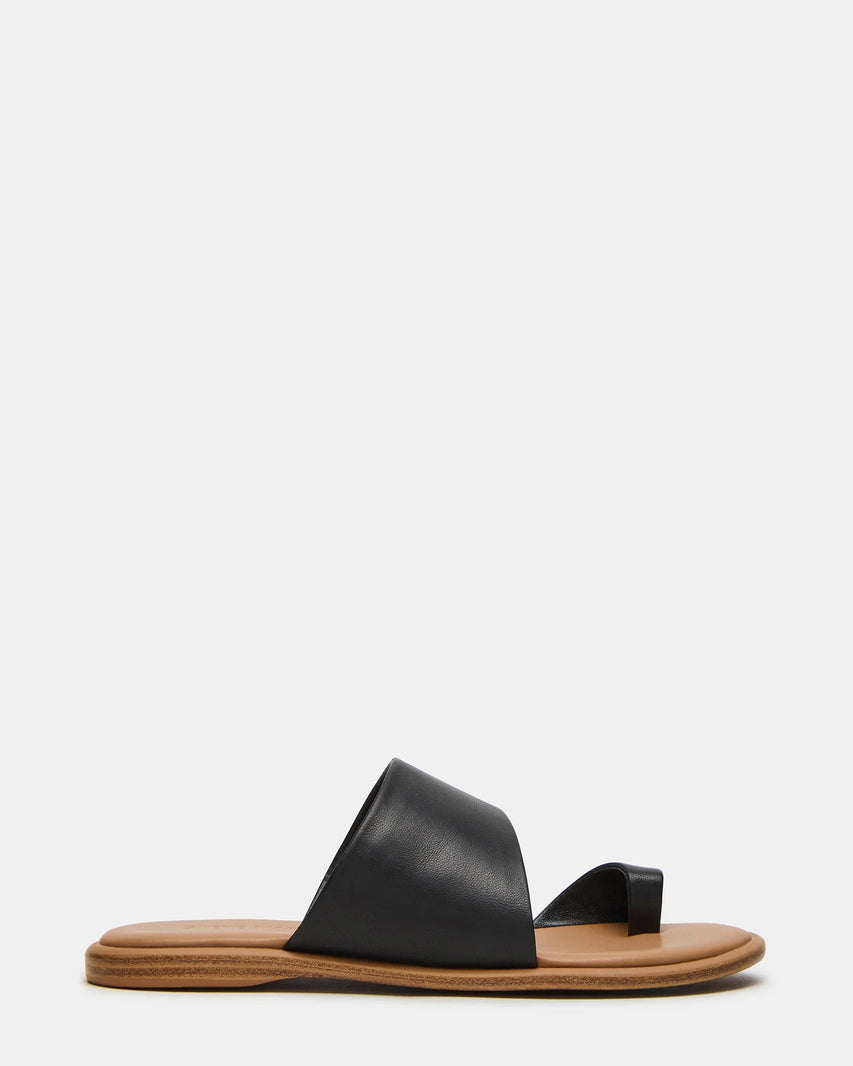 ZANII BLACK LEATHER - Women's Shoes - Steve Madden Canada