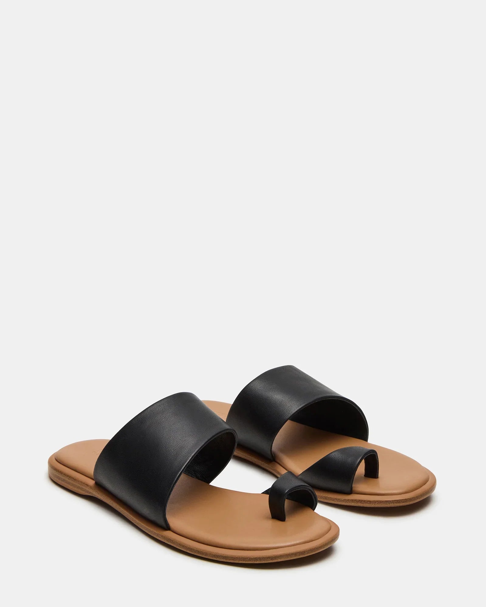 ZANII BLACK LEATHER - Women's Shoes - Steve Madden Canada