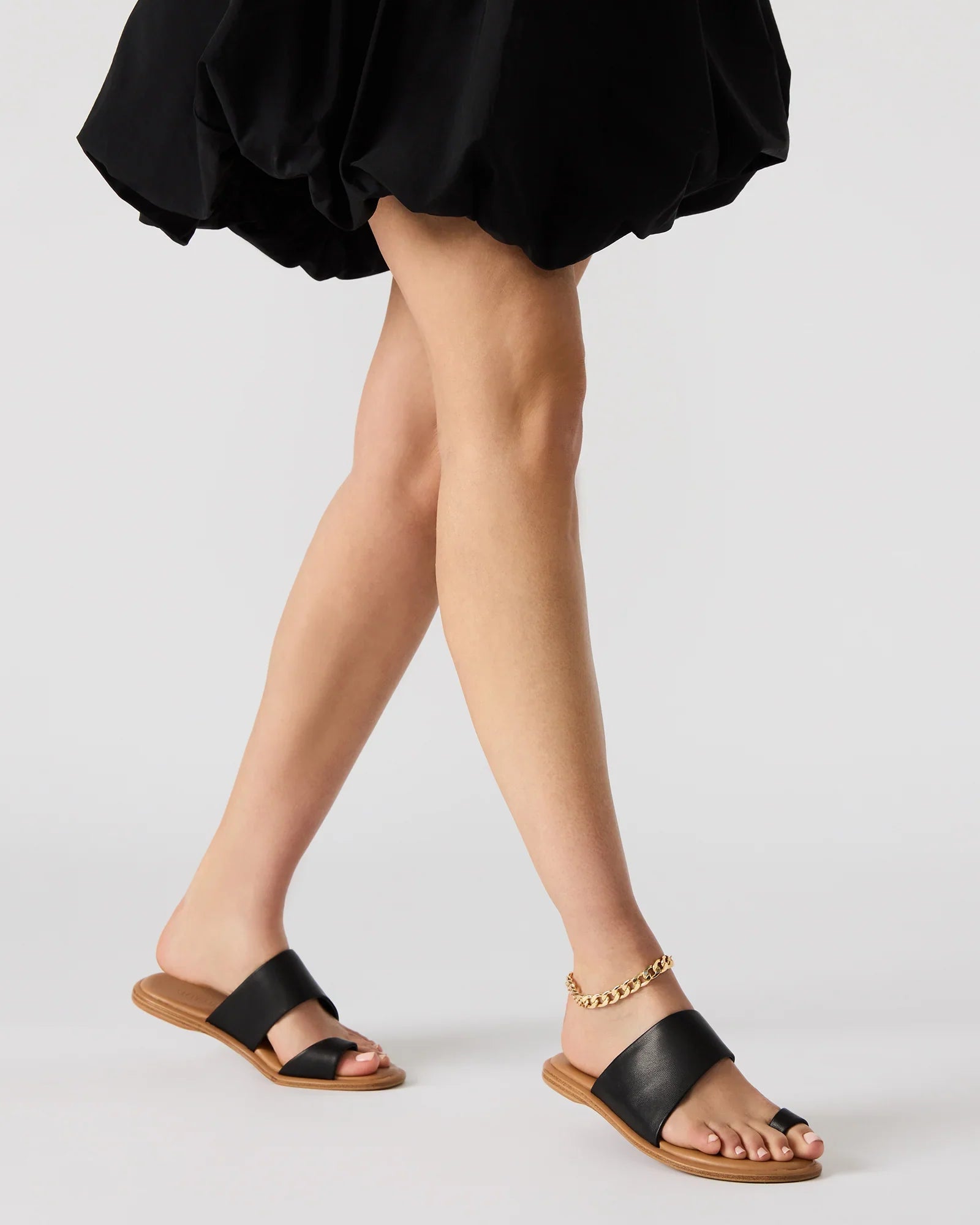 ZANII BLACK LEATHER - Women's Shoes - Steve Madden Canada