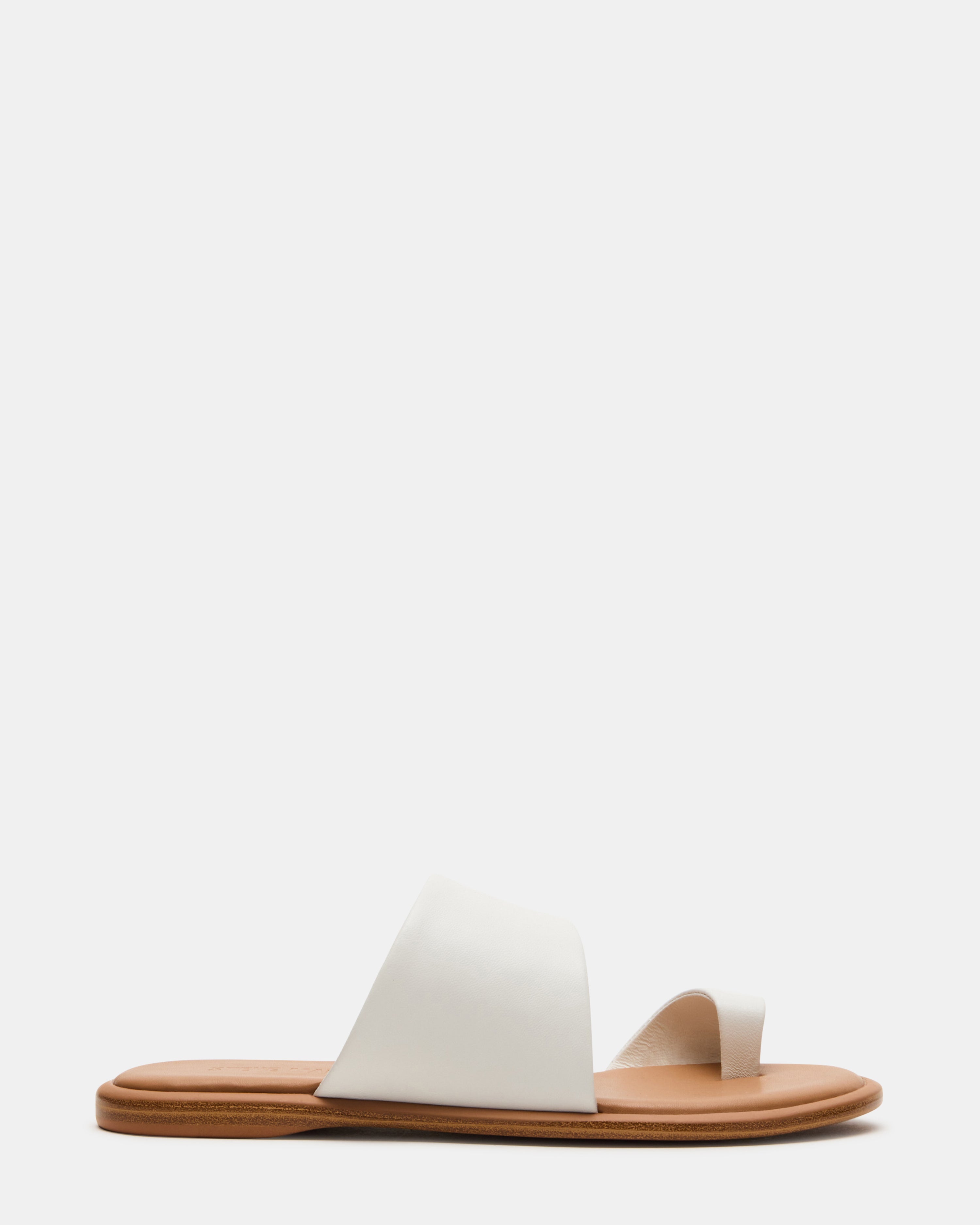 ZANII WHITE LEATHER - Women's Shoes - Steve Madden Canada
