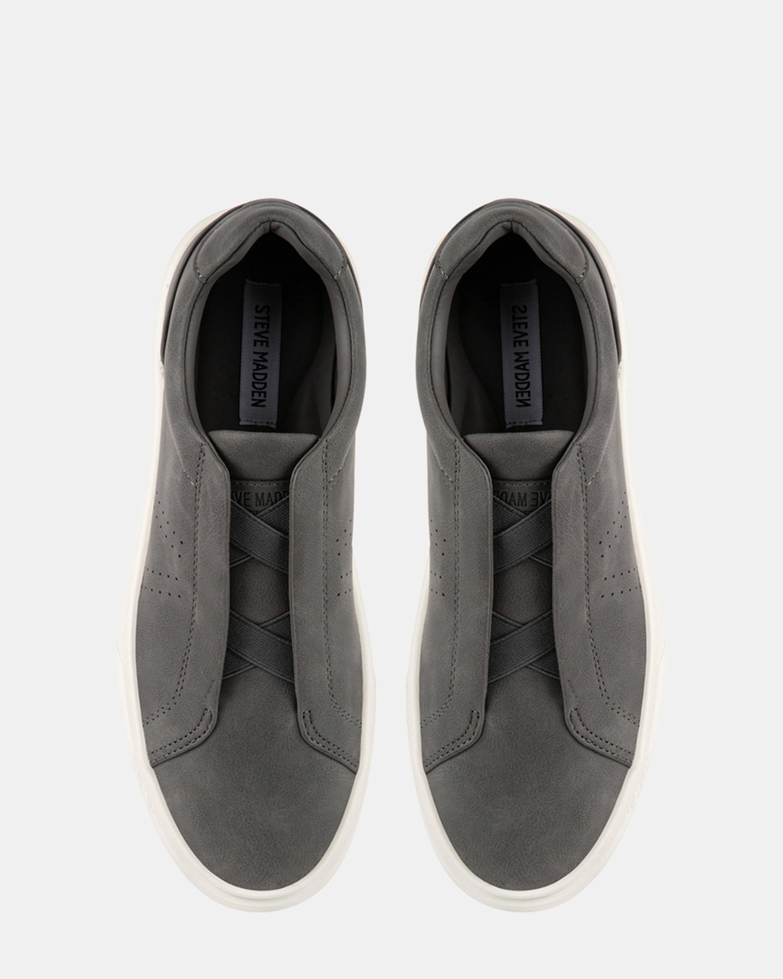 ZIGGYY GREY NUBUCK - Men's Shoes - Steve Madden Canada