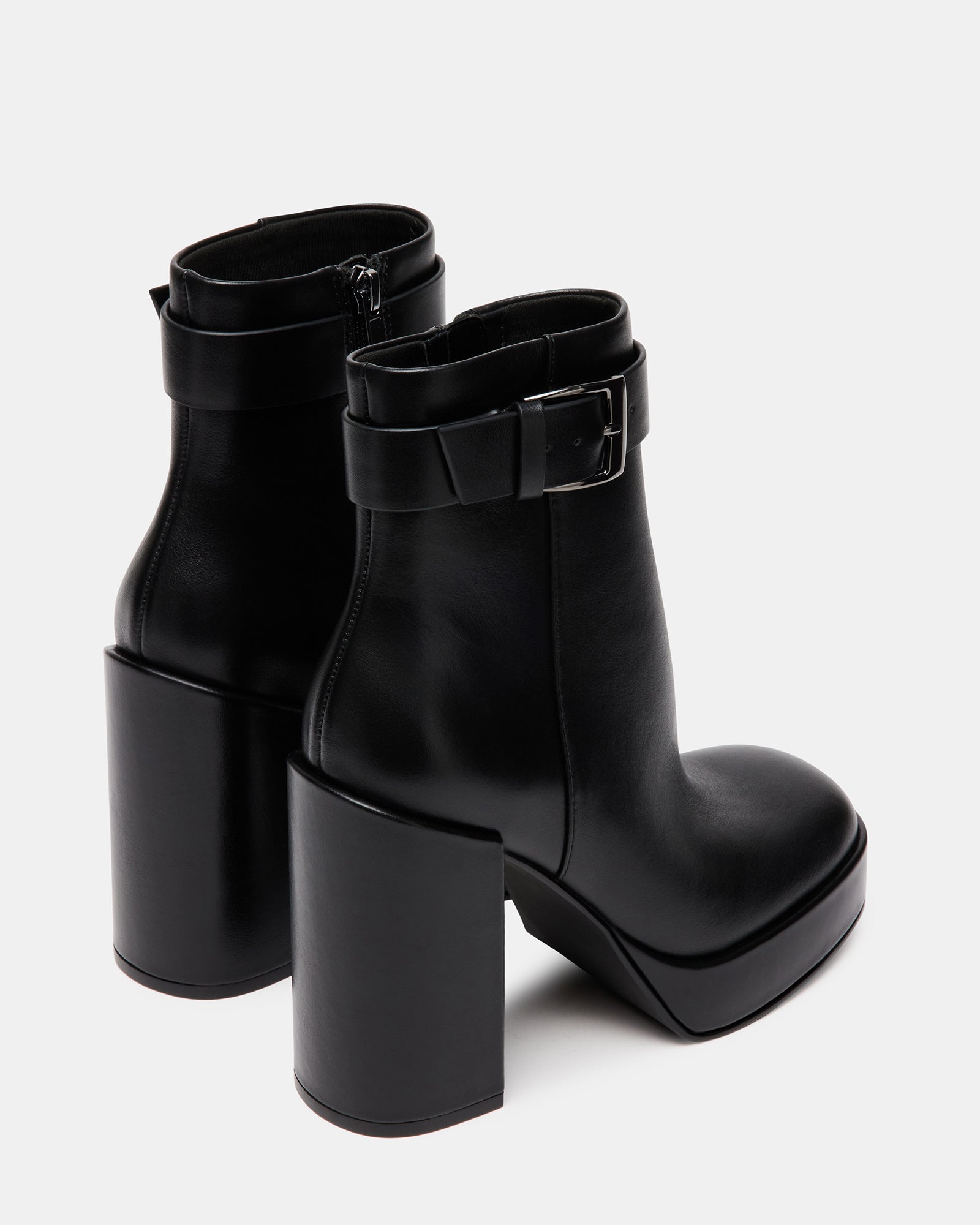 ZIVA BLACK LEATHER - Women's Shoes - Steve Madden Canada