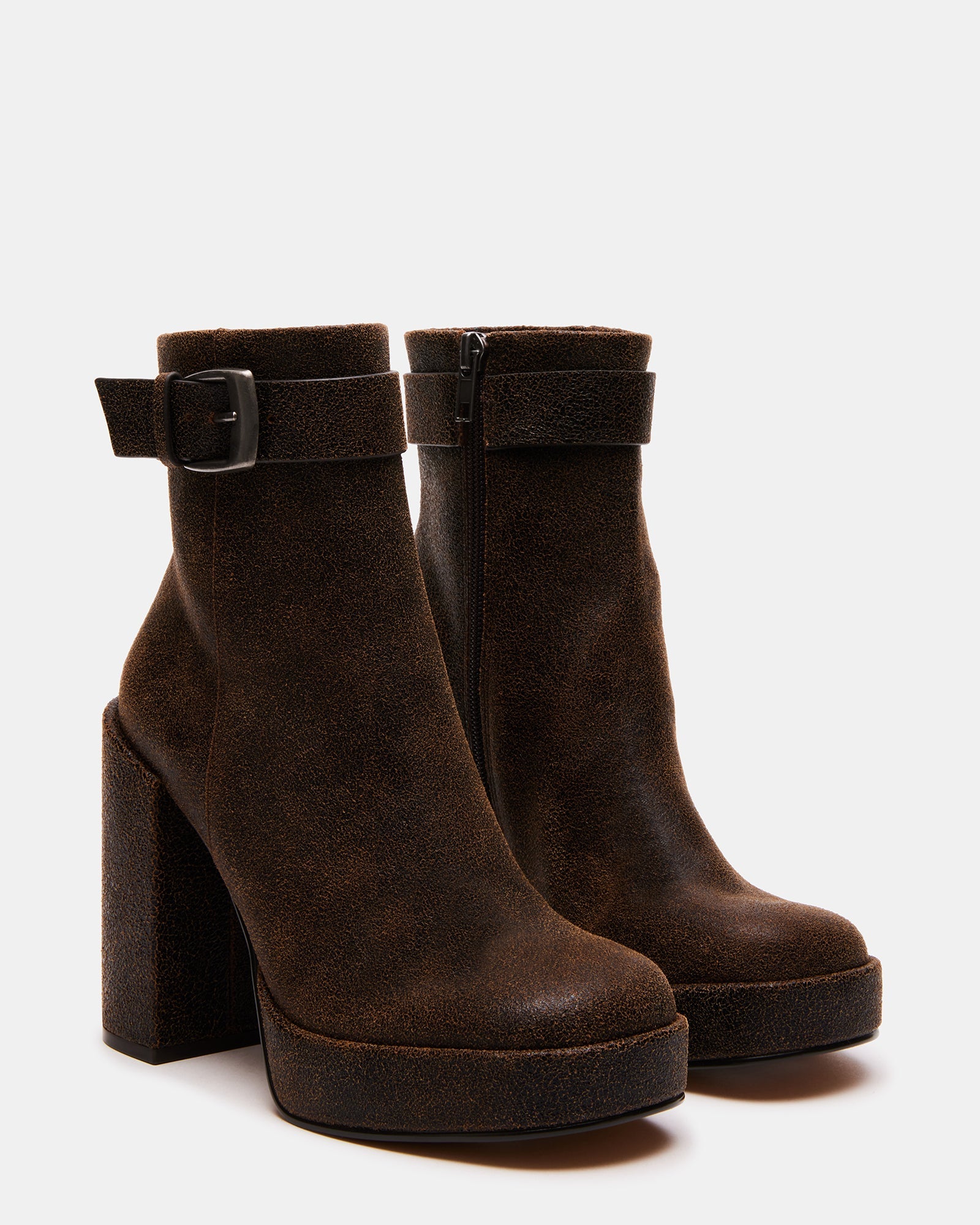 ZIVA BROWN SUEDE - Women's Shoes - Steve Madden Canada