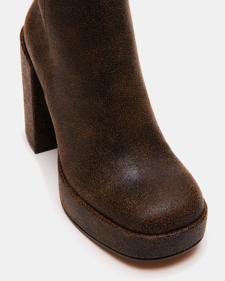 ZIVA BROWN SUEDE - Women's Shoes - Steve Madden Canada