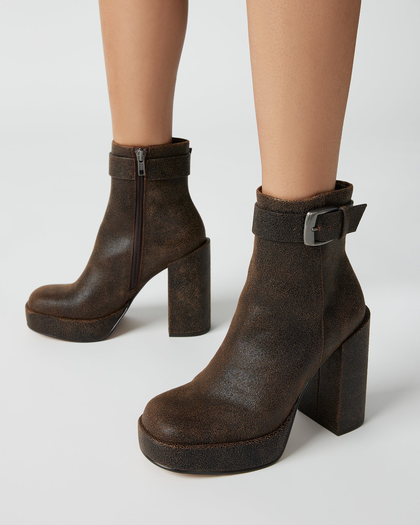 ZIVA BROWN SUEDE - Women's Shoes - Steve Madden Canada
