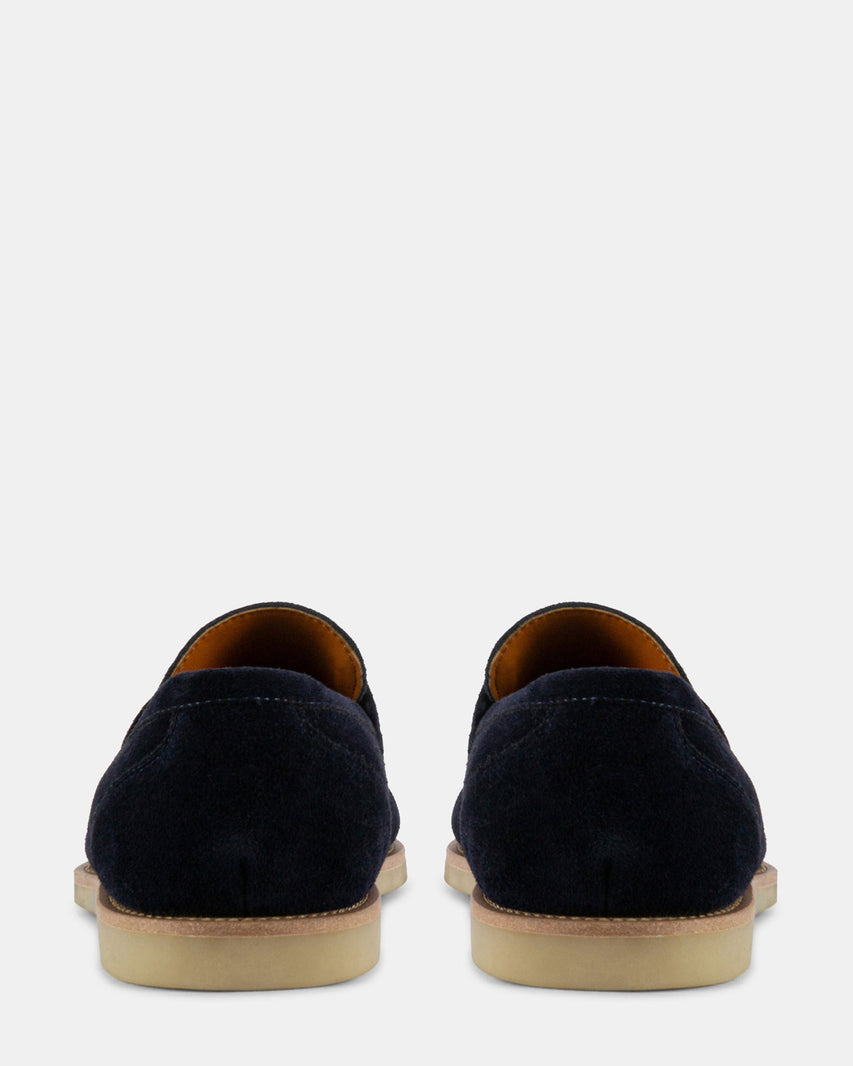 DASENO NAVY SUEDE - Men's Shoes - Steve Madden Canada