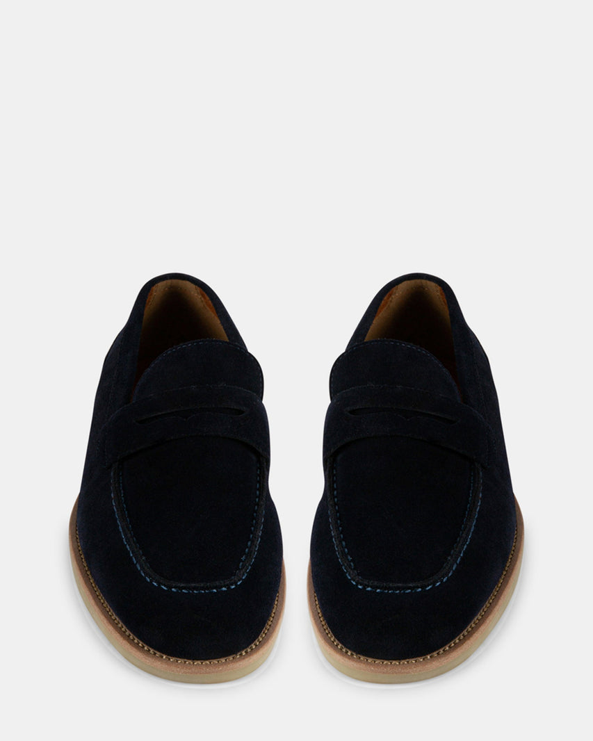 DASENO NAVY SUEDE - Men's Shoes - Steve Madden Canada