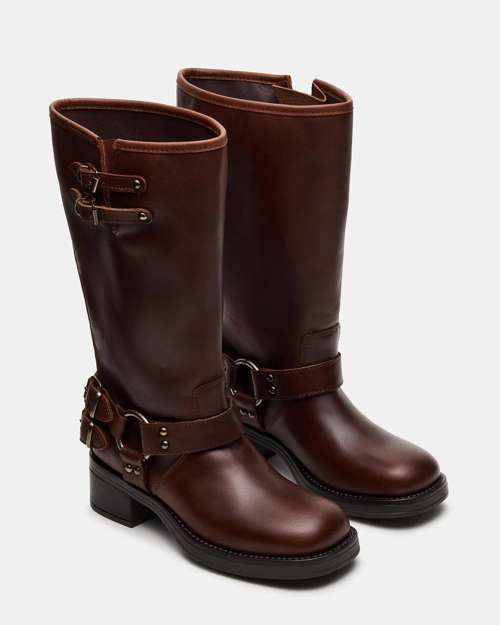 ASTOR-W WIDE CALF BROWN LEATHER - Women's Shoes - Steve Madden Canada