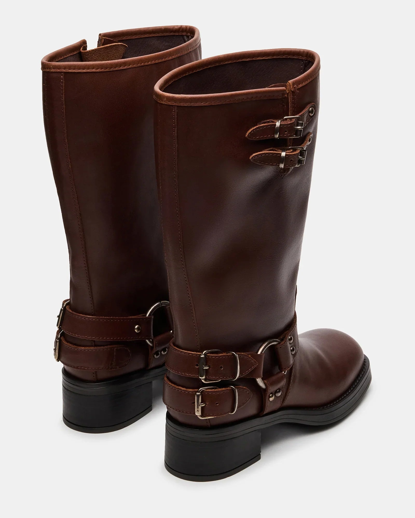 ASTOR-W WIDE CALF BROWN LEATHER - Women's Shoes - Steve Madden Canada