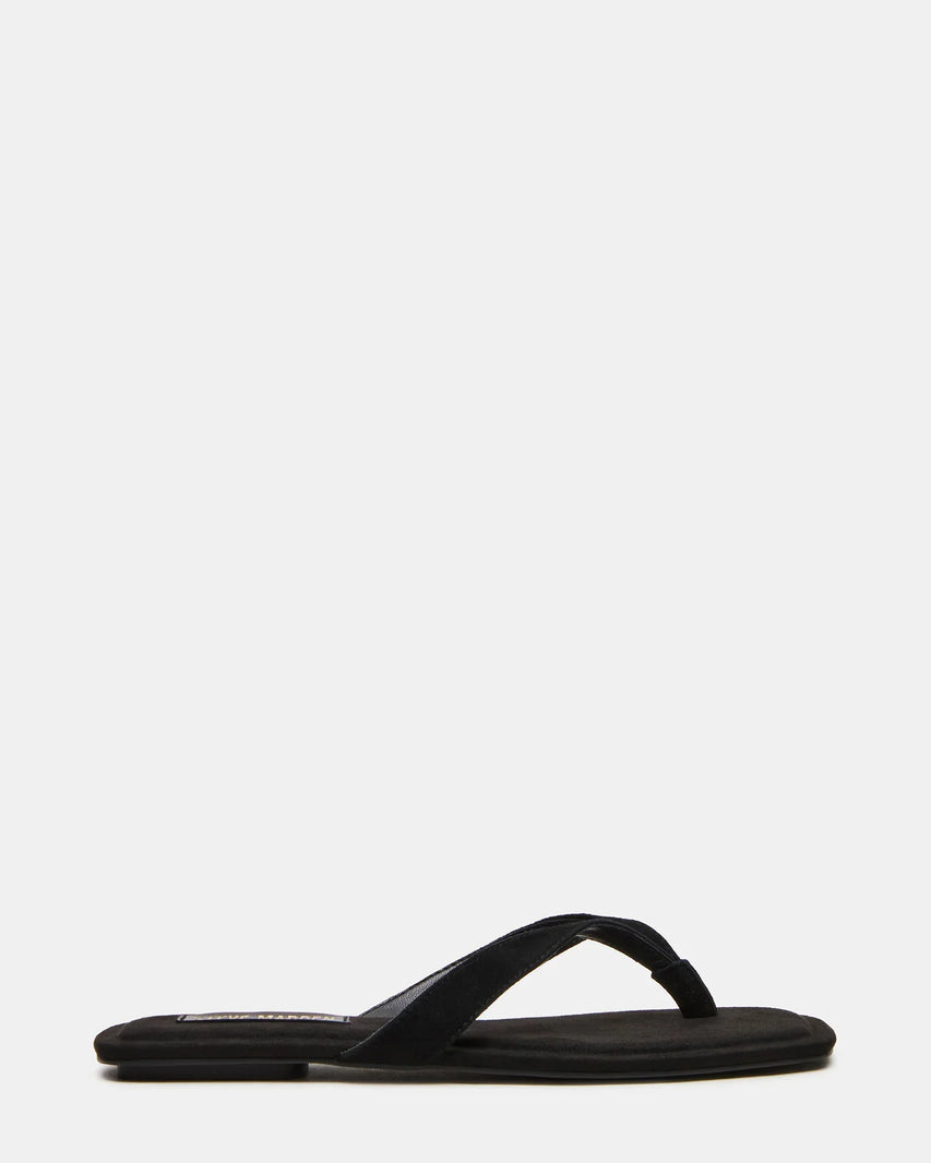TRELLA BLACK SUEDE - Women's Shoes - Steve Madden Canada