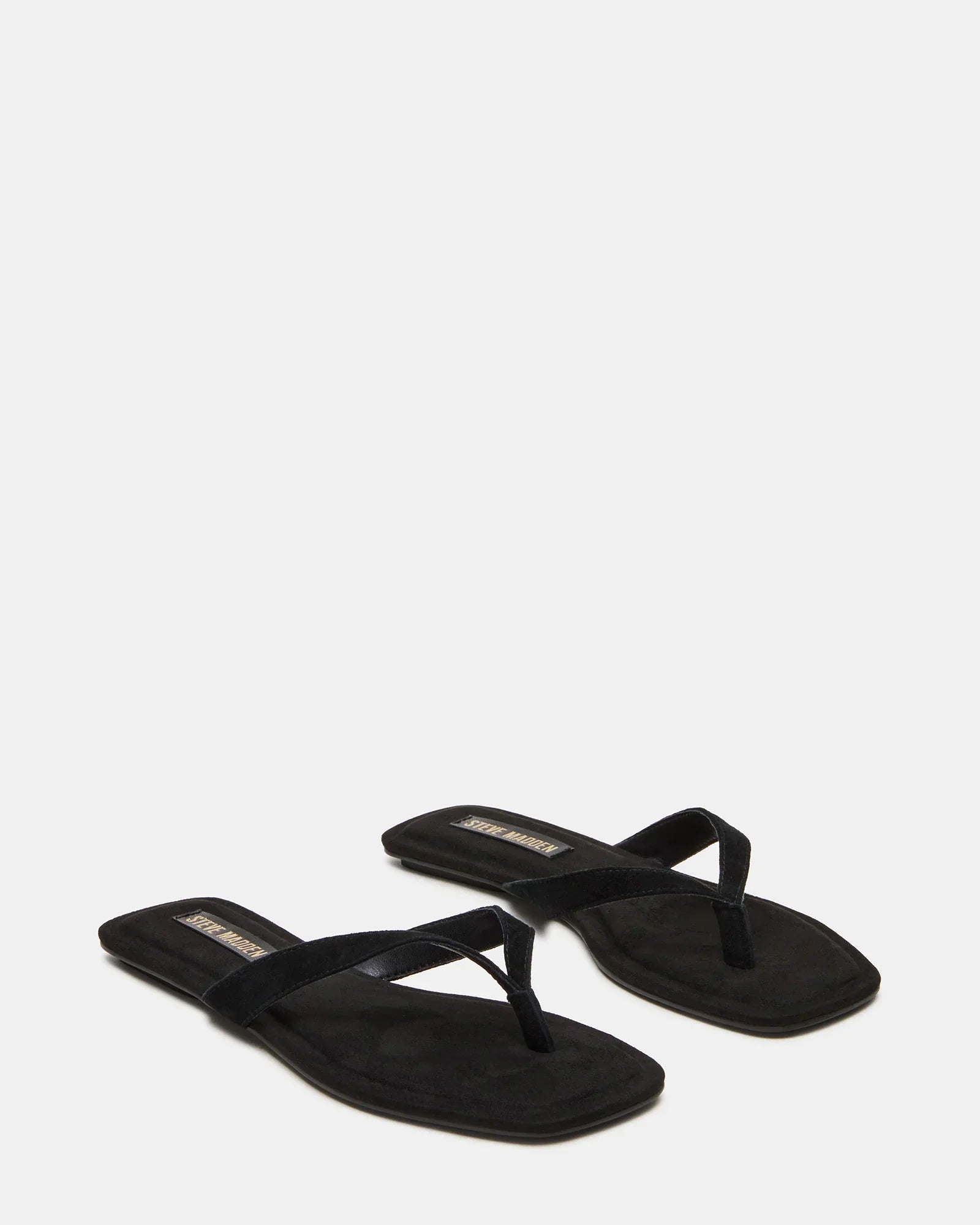 TRELLA BLACK SUEDE - Women's Shoes - Steve Madden Canada