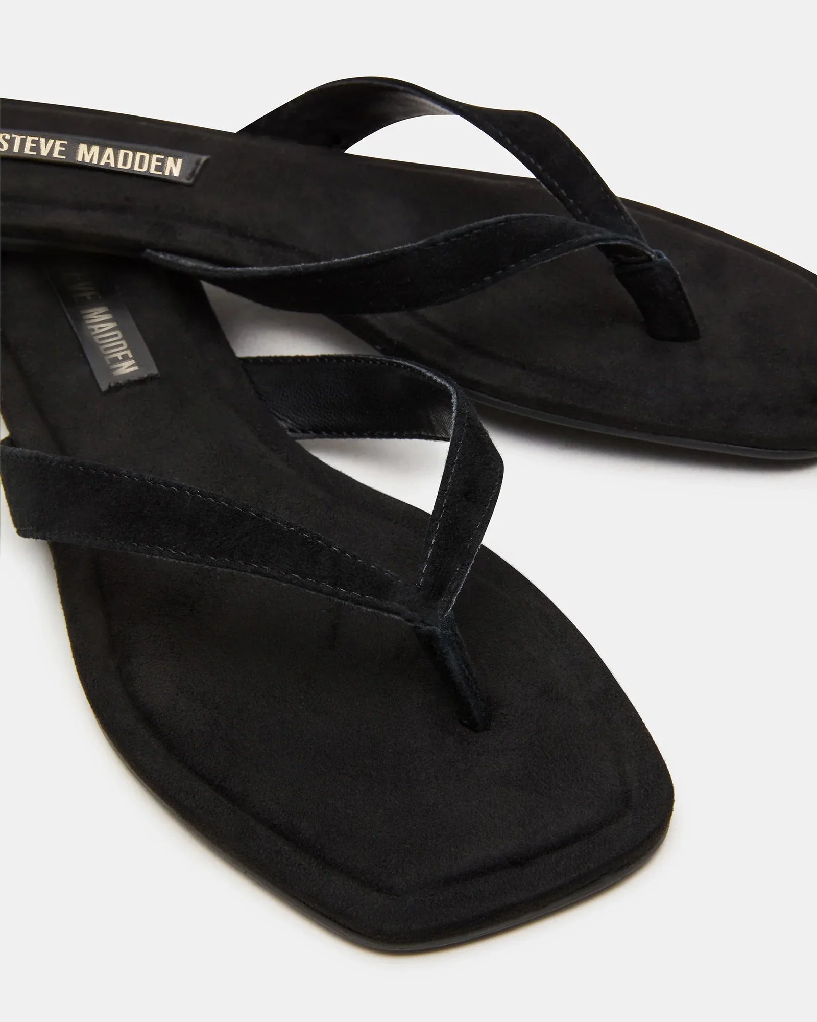 TRELLA BLACK SUEDE - Women's Shoes - Steve Madden Canada