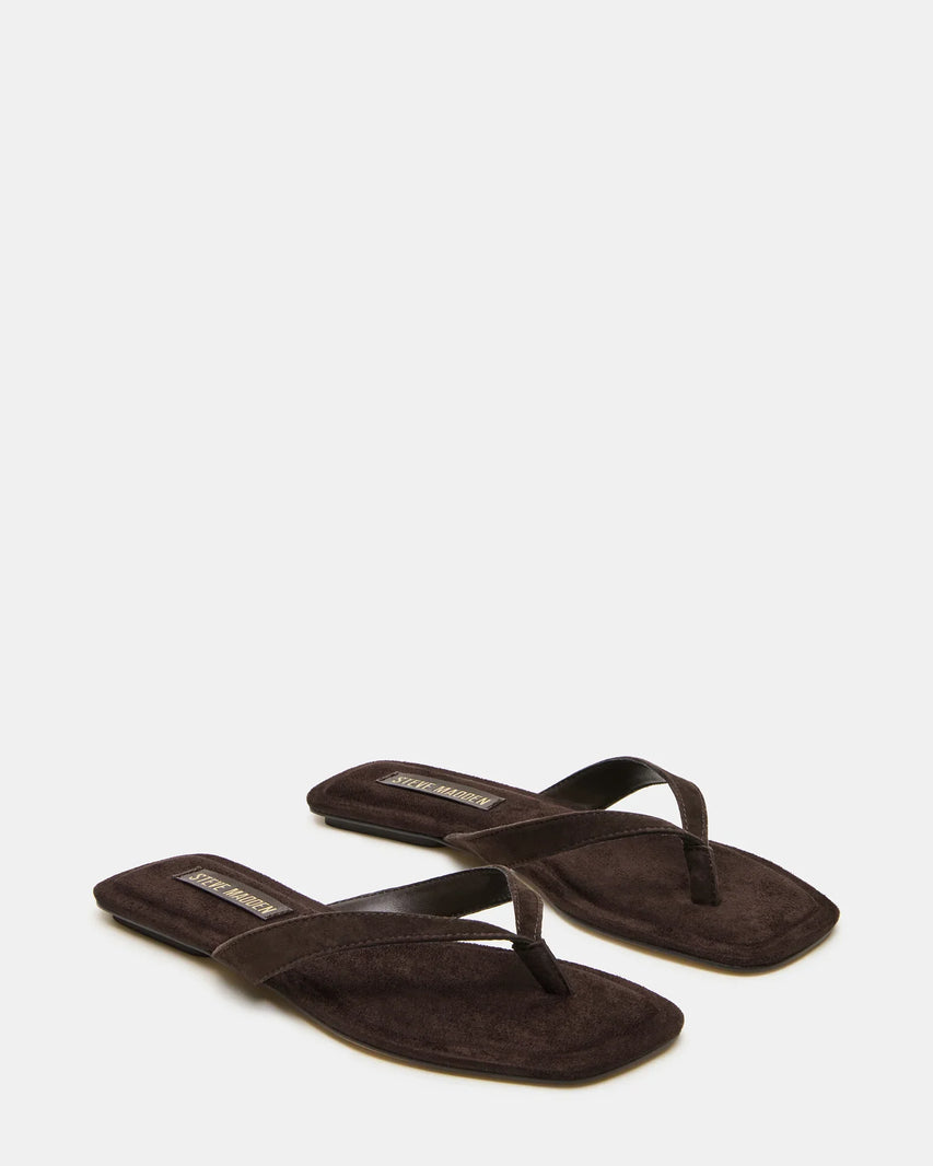 TRELLA BROWN SUEDE - Women's Shoes - Steve Madden Canada