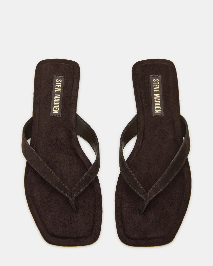 TRELLA BROWN SUEDE - Women's Shoes - Steve Madden Canada