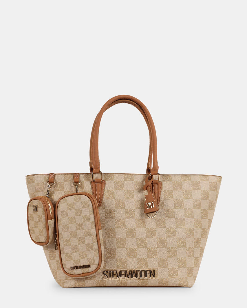 BJUDE-7 TAN - Handbags - Steve Madden Canada