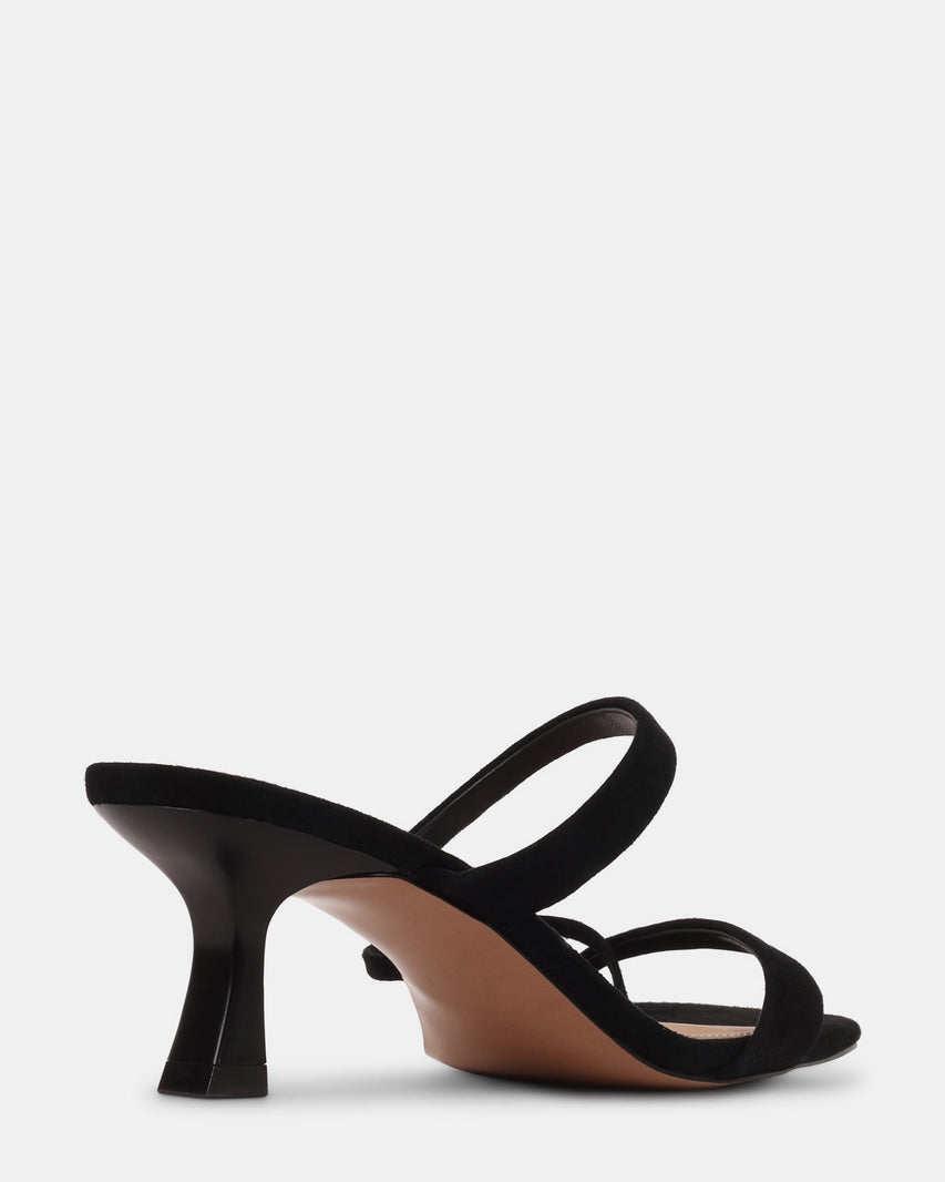 AJAY BLACK SUEDE - Women's Shoes - Steve Madden Canada