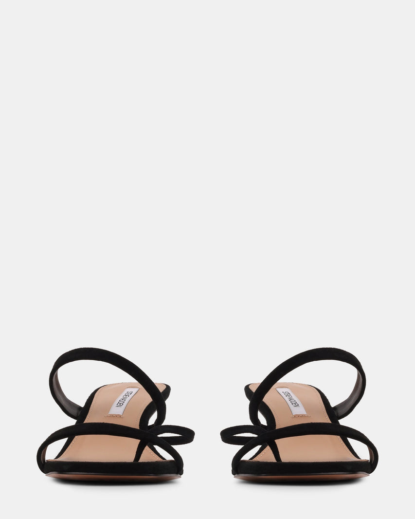 AJAY BLACK SUEDE - Women's Shoes - Steve Madden Canada