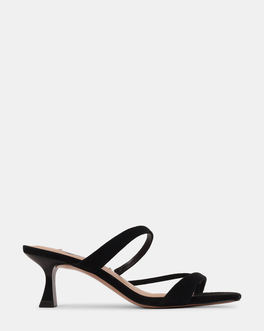 AJAY BLACK SUEDE - Women's Shoes - Steve Madden Canada