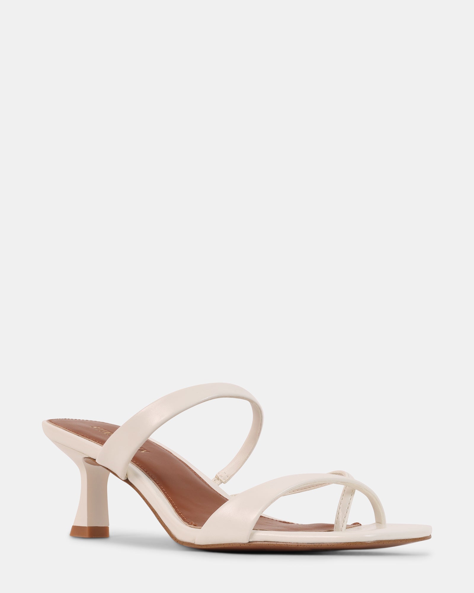 AJAY WHITE LEATHER - Women's Shoes - Steve Madden Canada