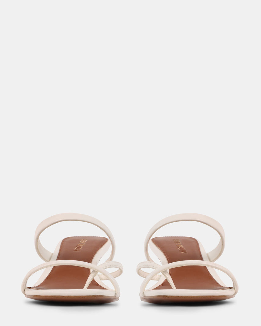 AJAY WHITE LEATHER - Women's Shoes - Steve Madden Canada