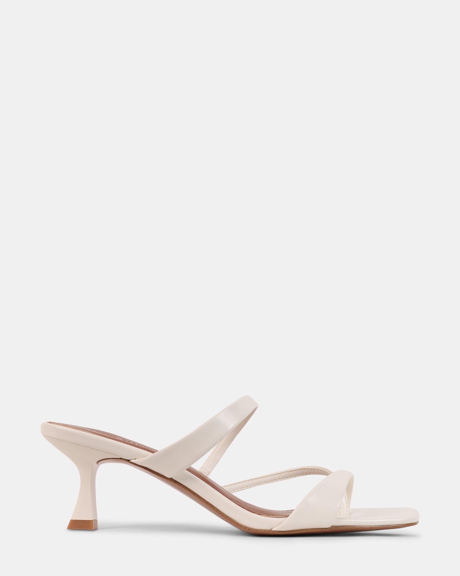 AJAY WHITE LEATHER - Women's Shoes - Steve Madden Canada