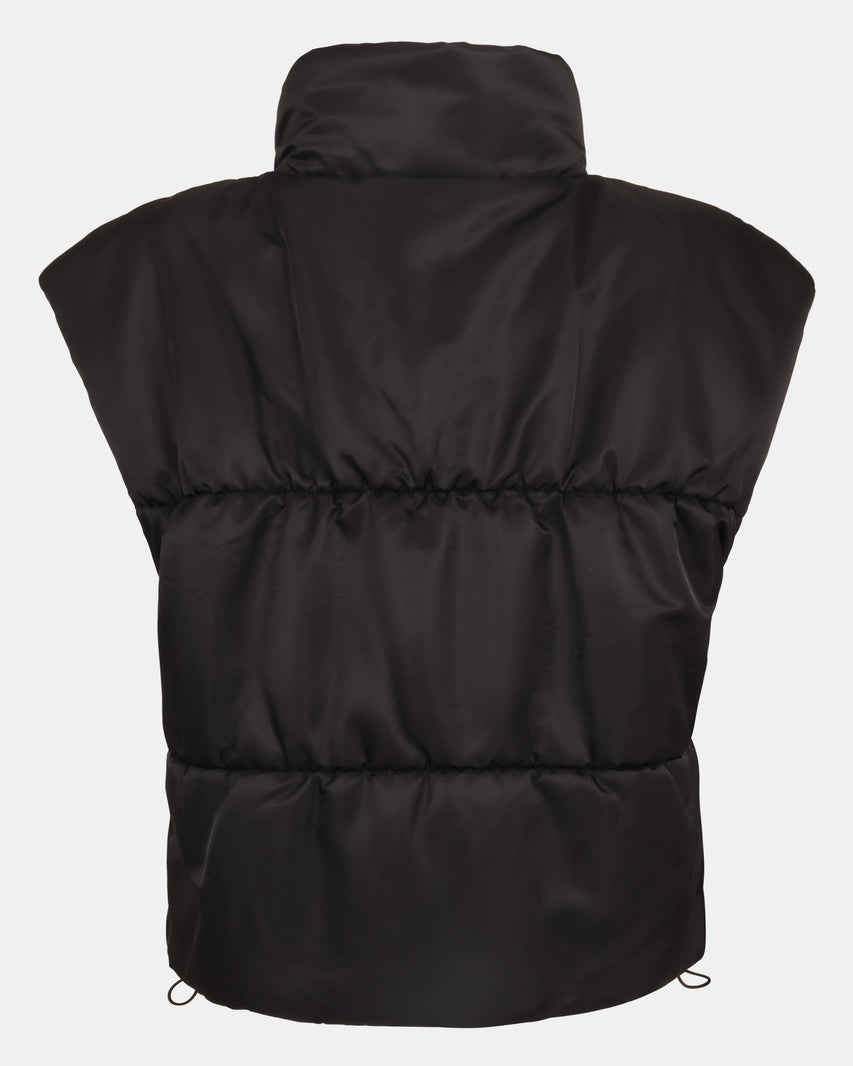 ADRIANNA PUFFER BLACK - Clothing - Steve Madden Canada