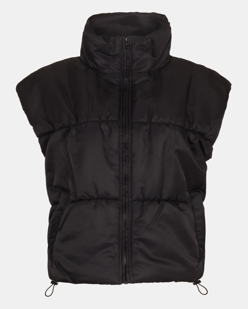 ADRIANNA PUFFER BLACK - Clothing - Steve Madden Canada