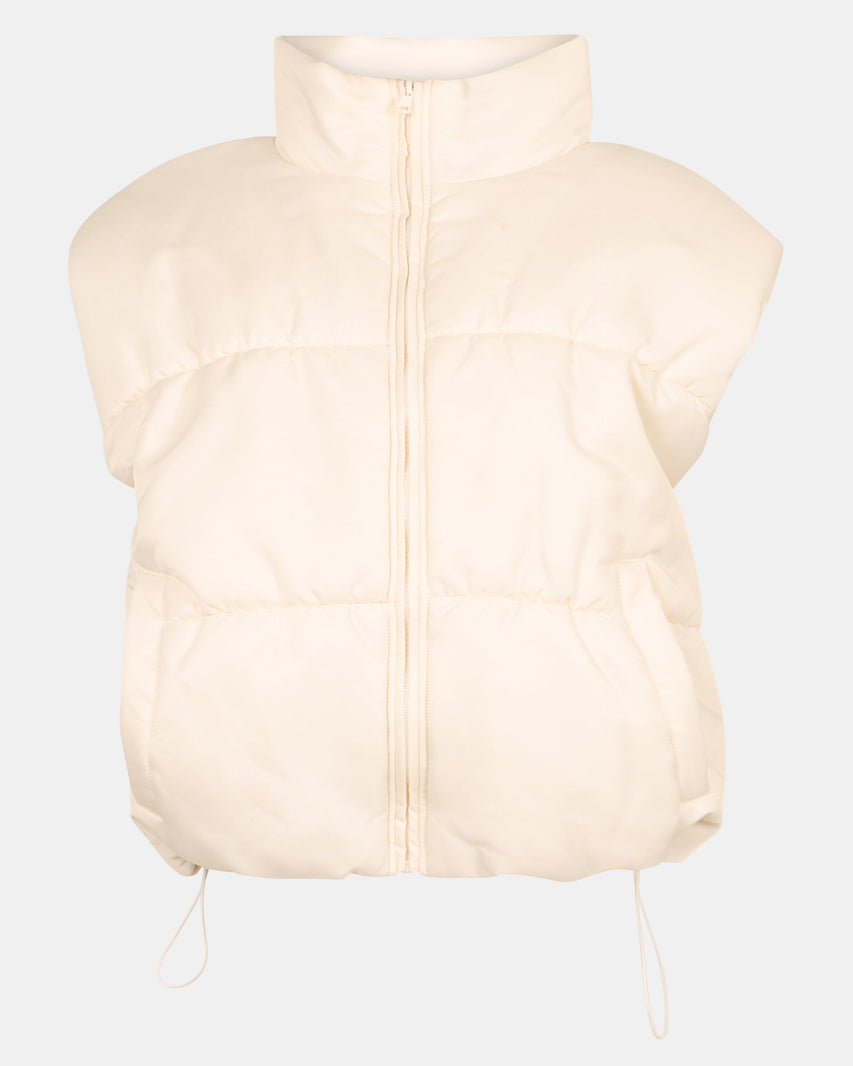 ADRIANNA PUFFER WHITE - Clothing - Steve Madden Canada