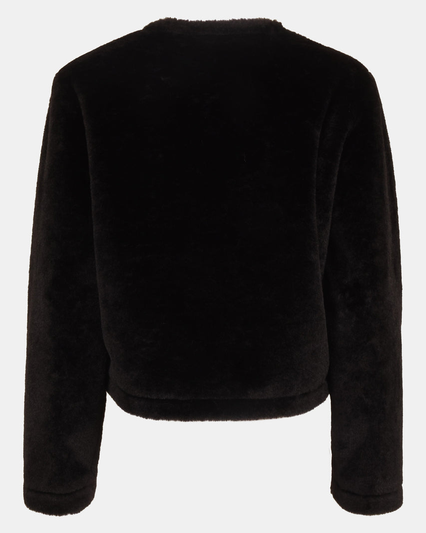 ANNEMARIE JACKET BLACK - Clothing - Steve Madden Canada