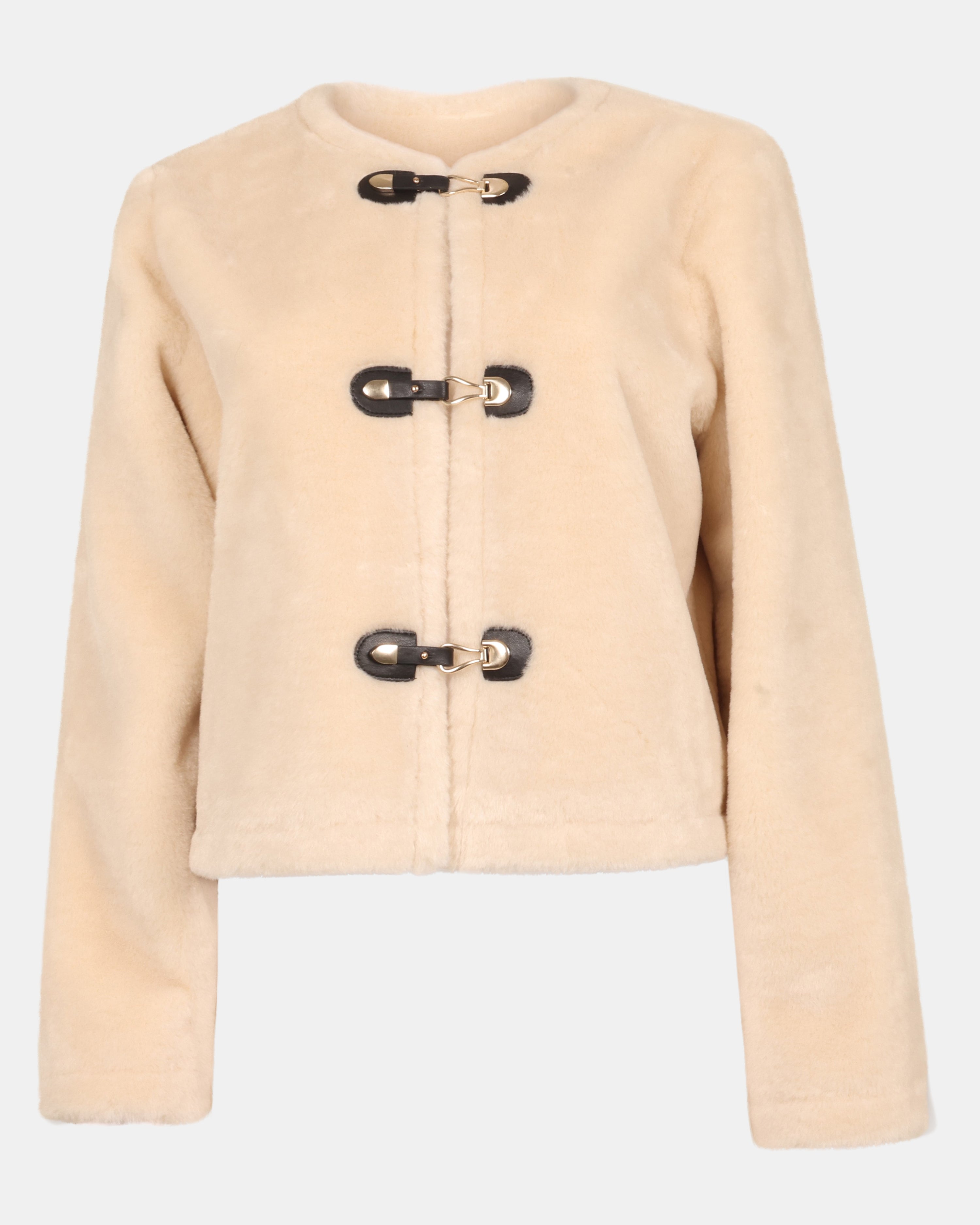 ANNEMARIE JACKET NATURAL - Clothing - Steve Madden Canada