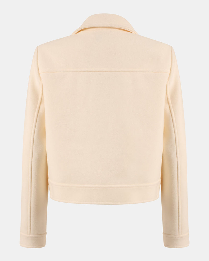 ANTHONY JACKET WHITE - Clothing - Steve Madden Canada