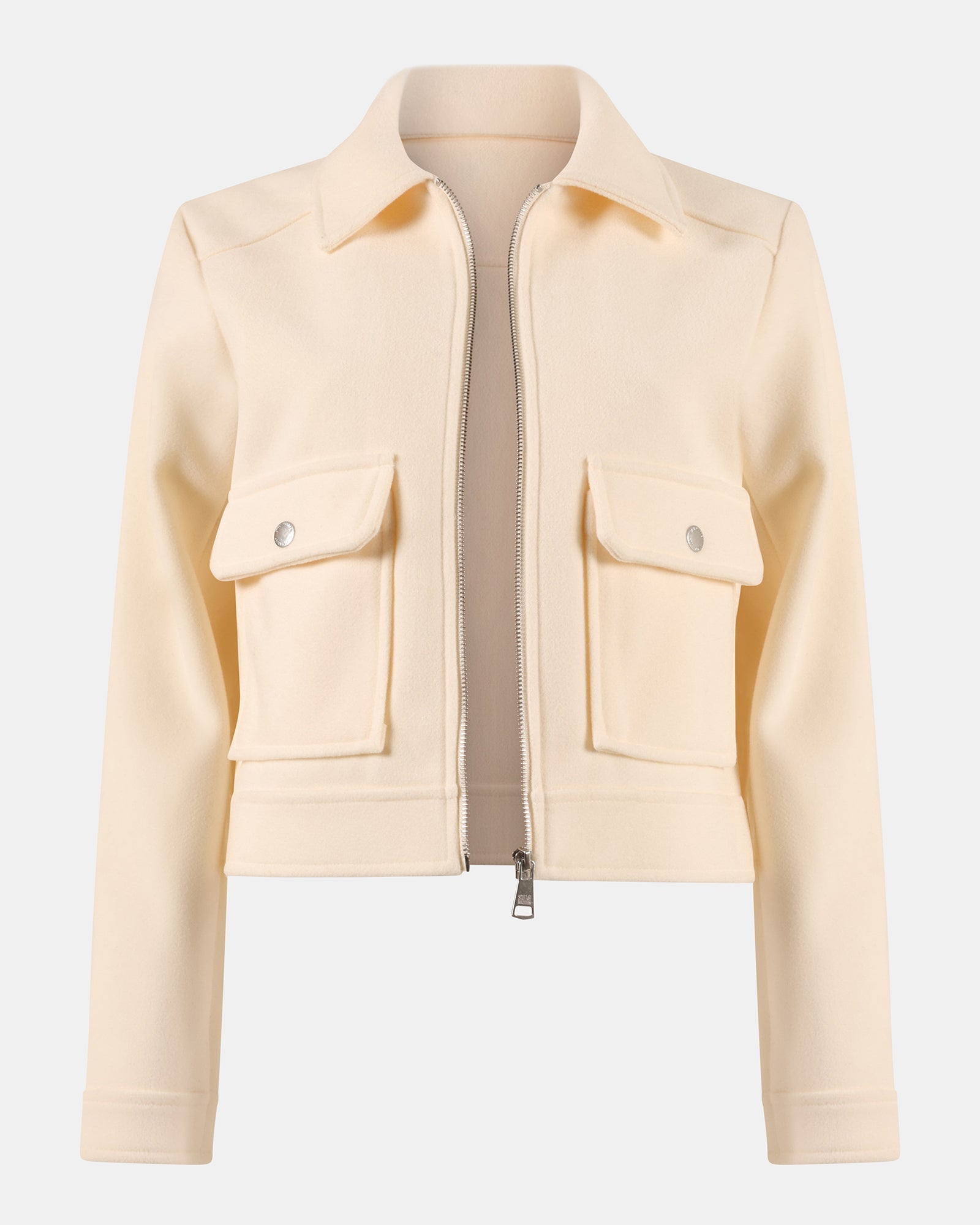 ANTHONY JACKET WHITE - Clothing - Steve Madden Canada
