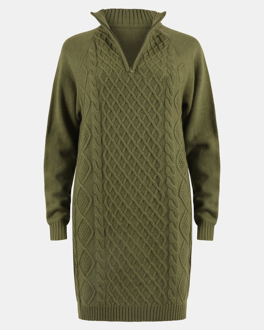 ASH DRESS GREEN - Clothing - Steve Madden Canada