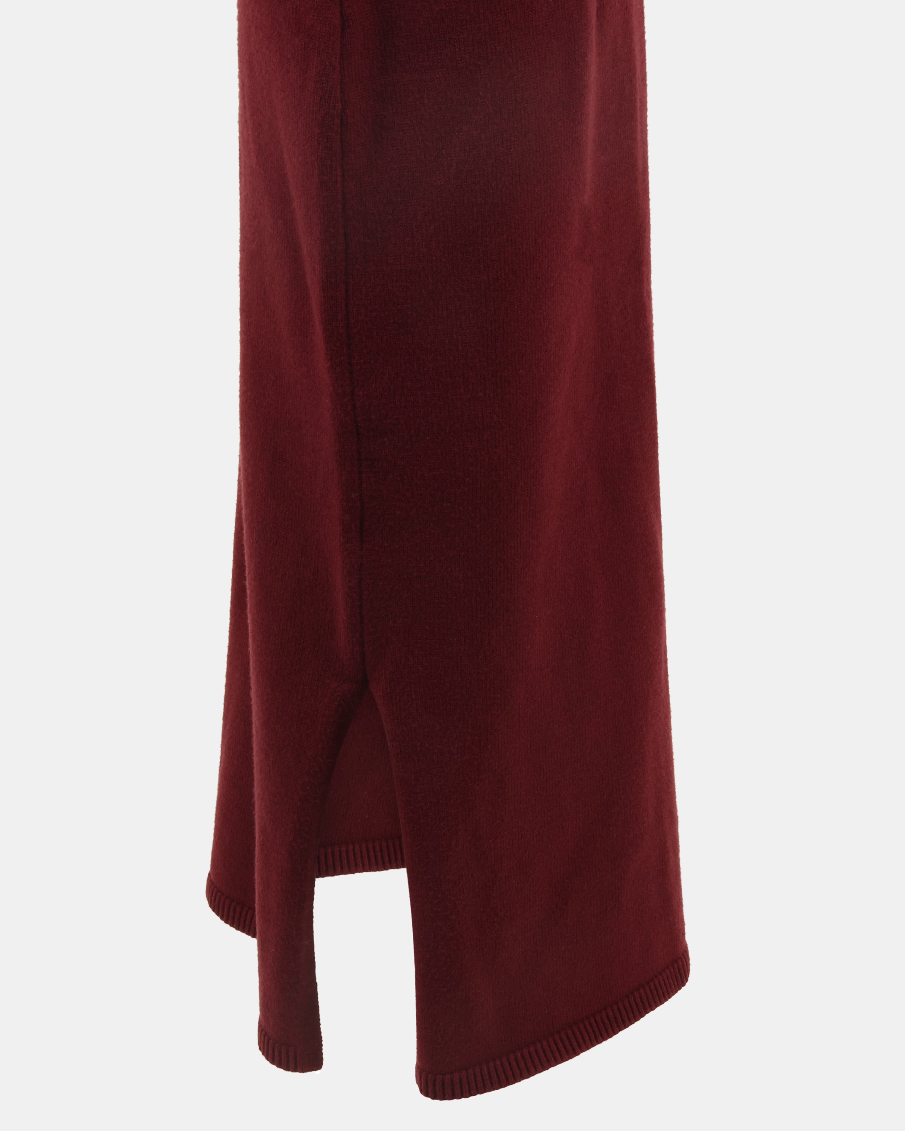 FRANCE SKIRT WINE - Clothing - Steve Madden Canada