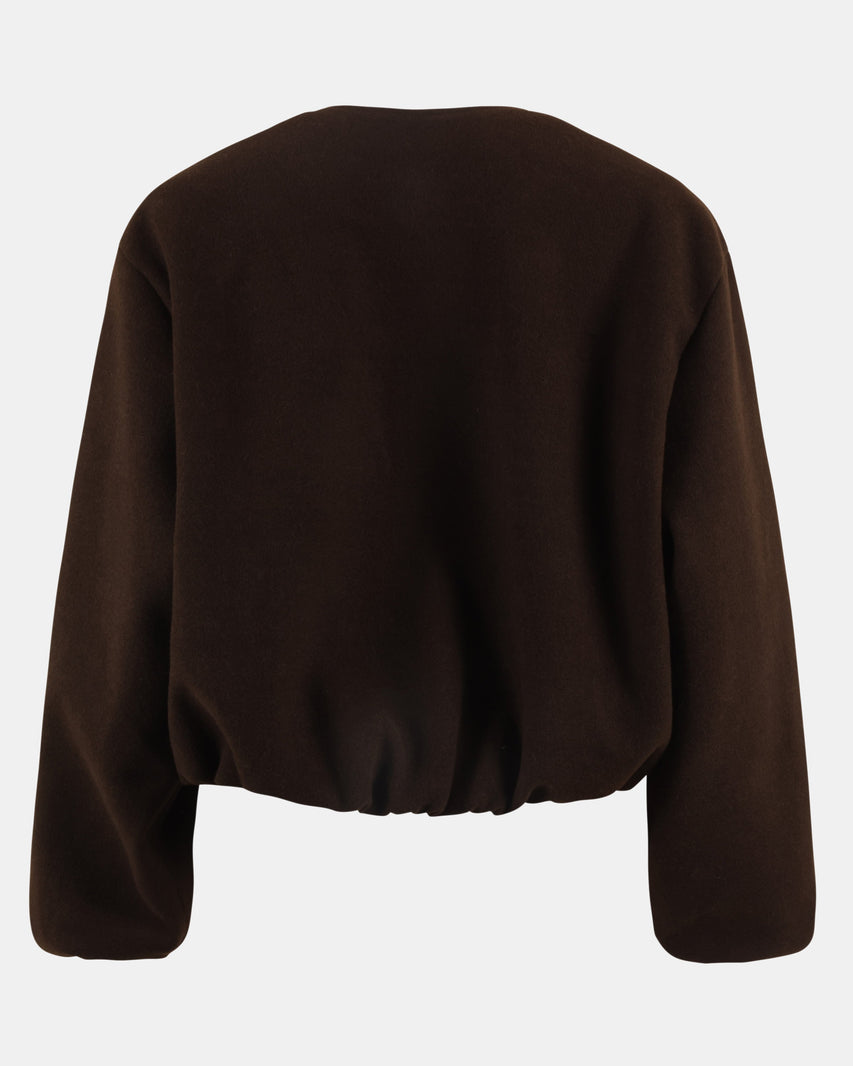 LISA BOMBER BROWN - Clothing - Steve Madden Canada
