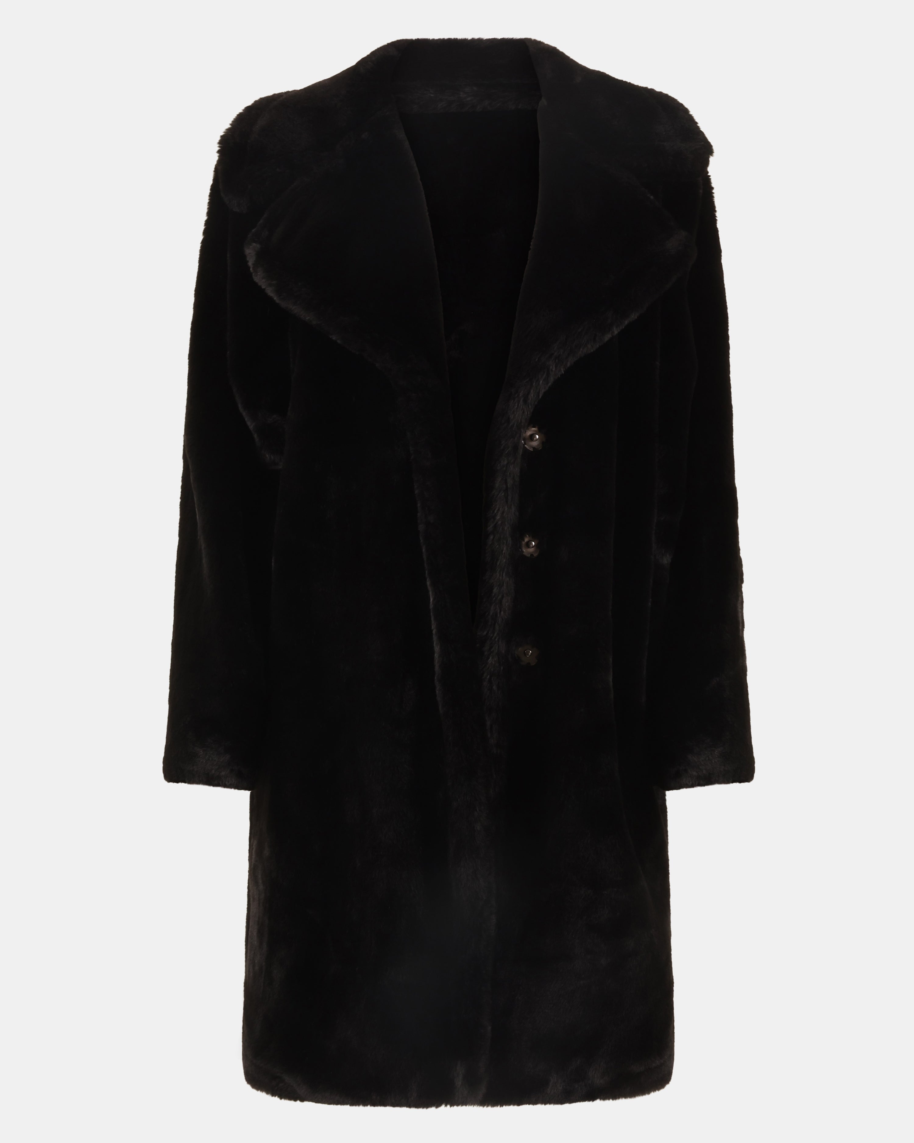 RICHY COAT BLACK - Clothing - Steve Madden Canada