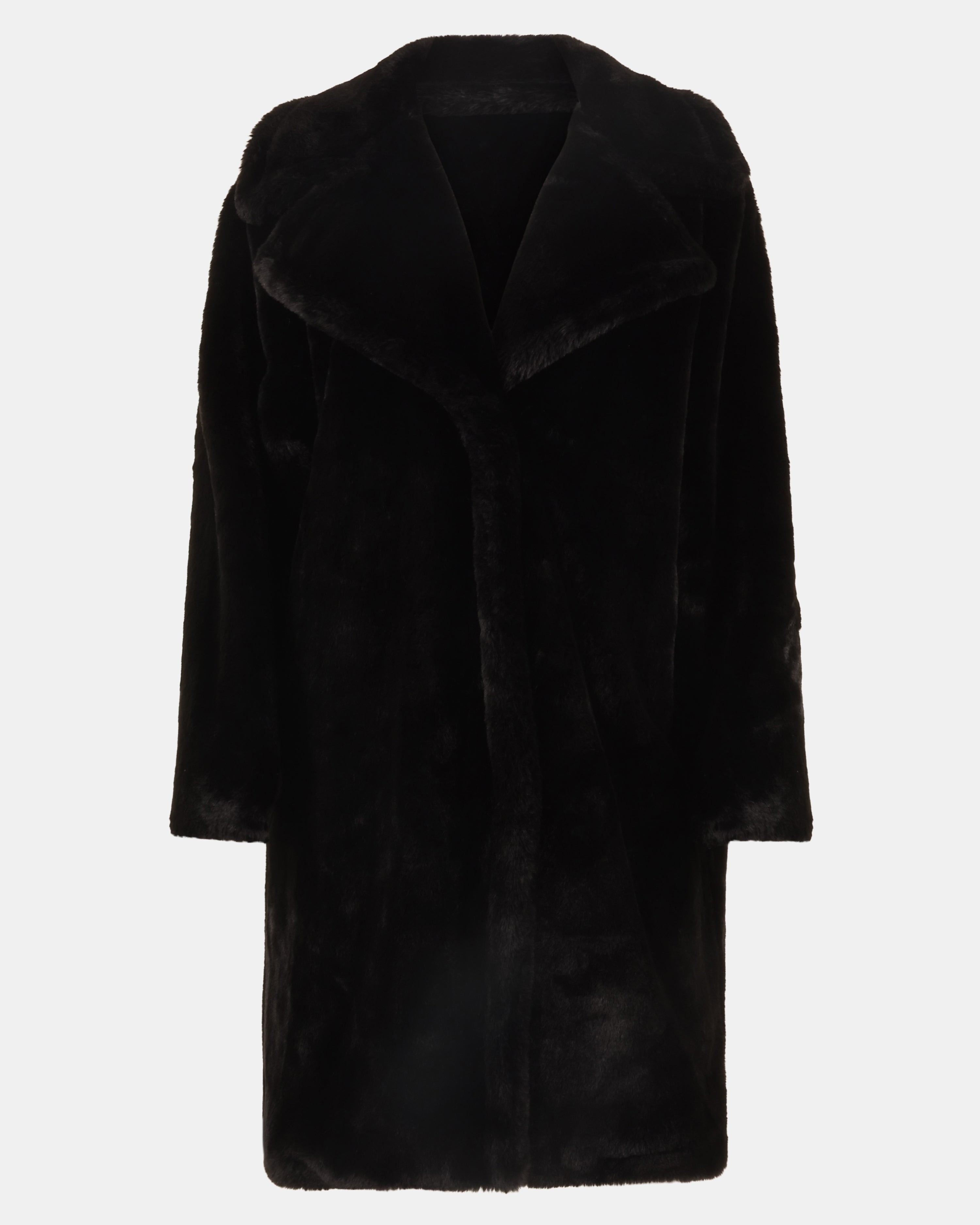 RICHY COAT BLACK - Clothing - Steve Madden Canada