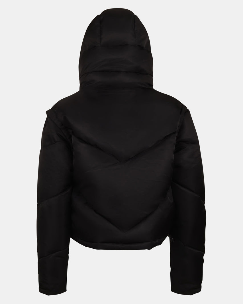 SARA COAT BLACK - Clothing - Steve Madden Canada