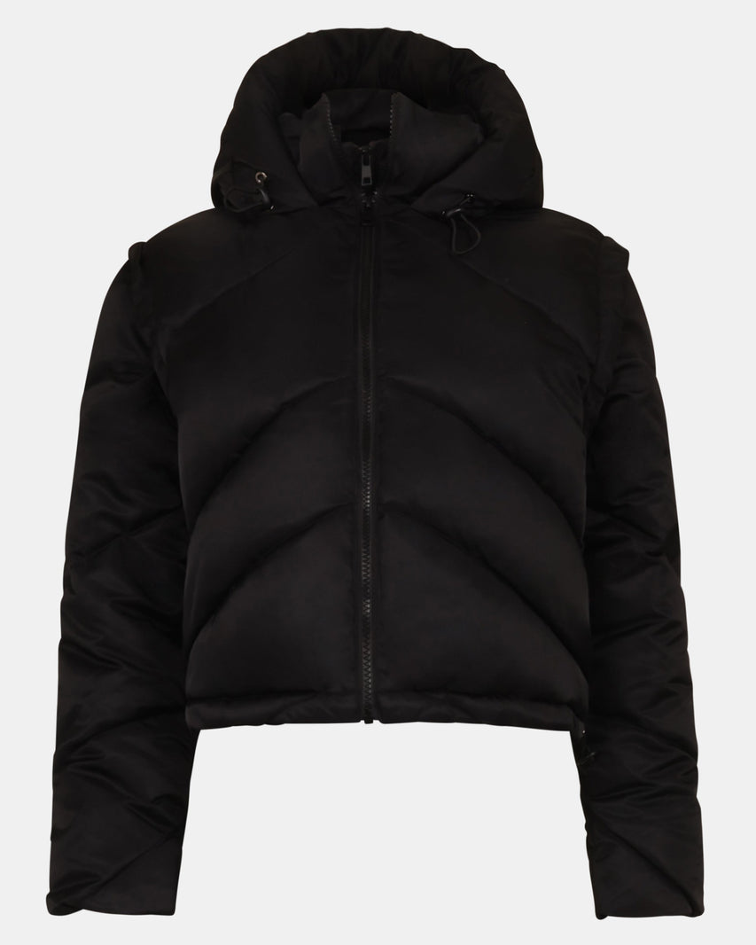 SARA COAT BLACK - Clothing - Steve Madden Canada