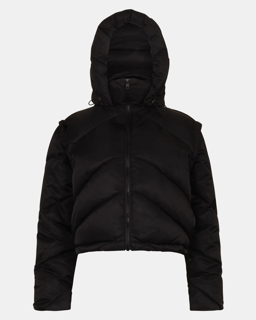 SARA COAT BLACK - Clothing - Steve Madden Canada