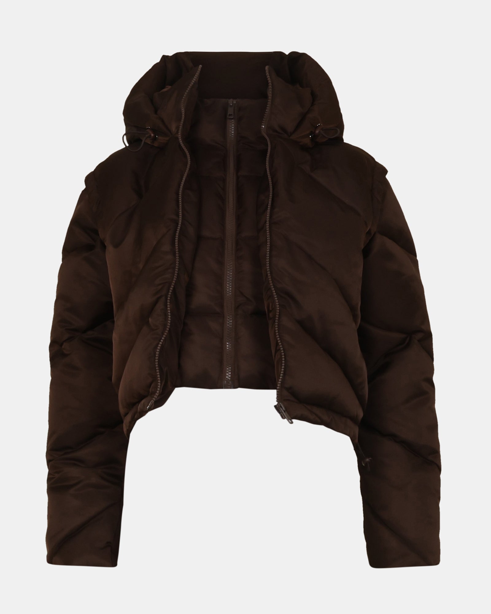 SARA COAT BROWN - Clothing - Steve Madden Canada