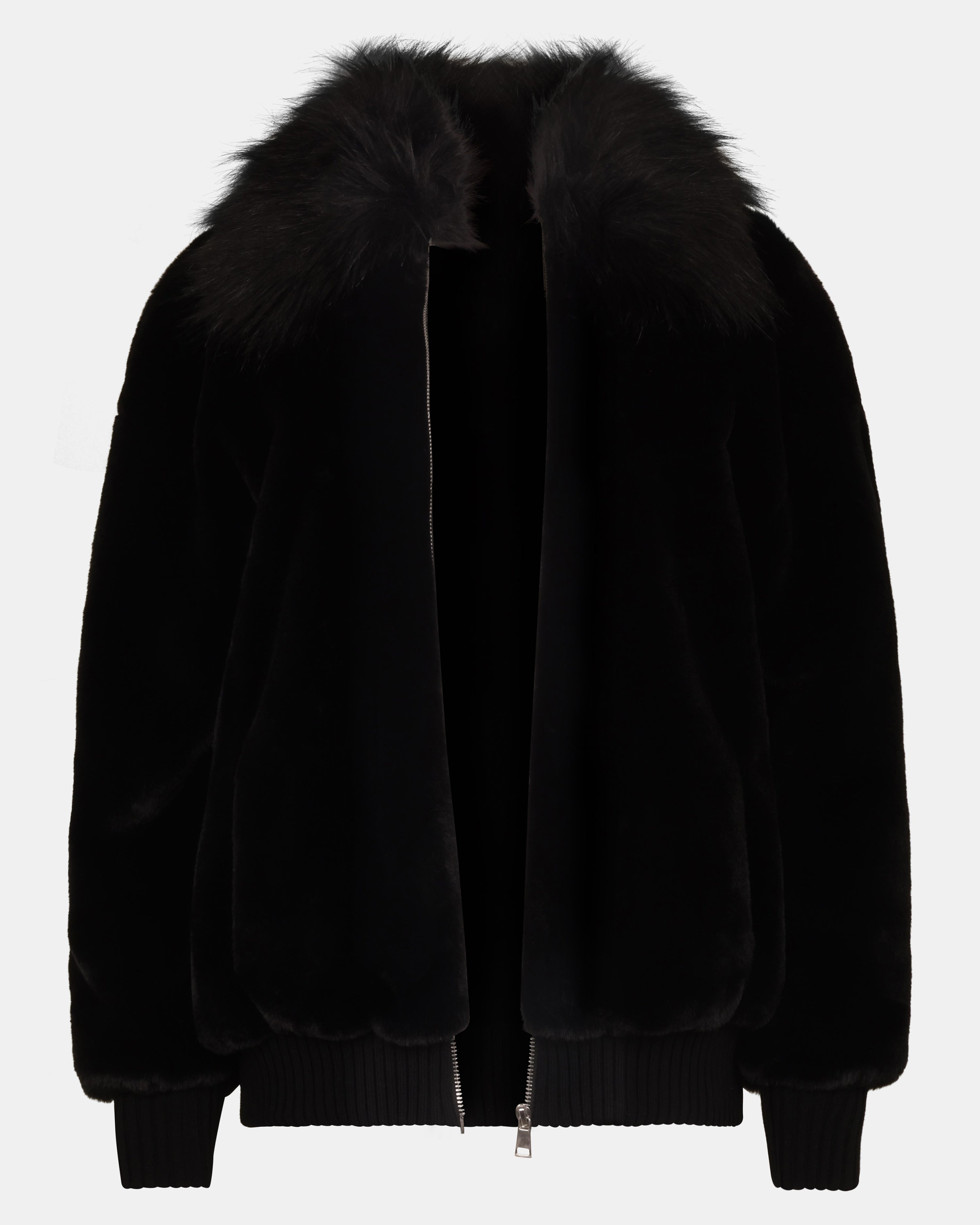 SILVIA COAT BLACK - Clothing - Steve Madden Canada