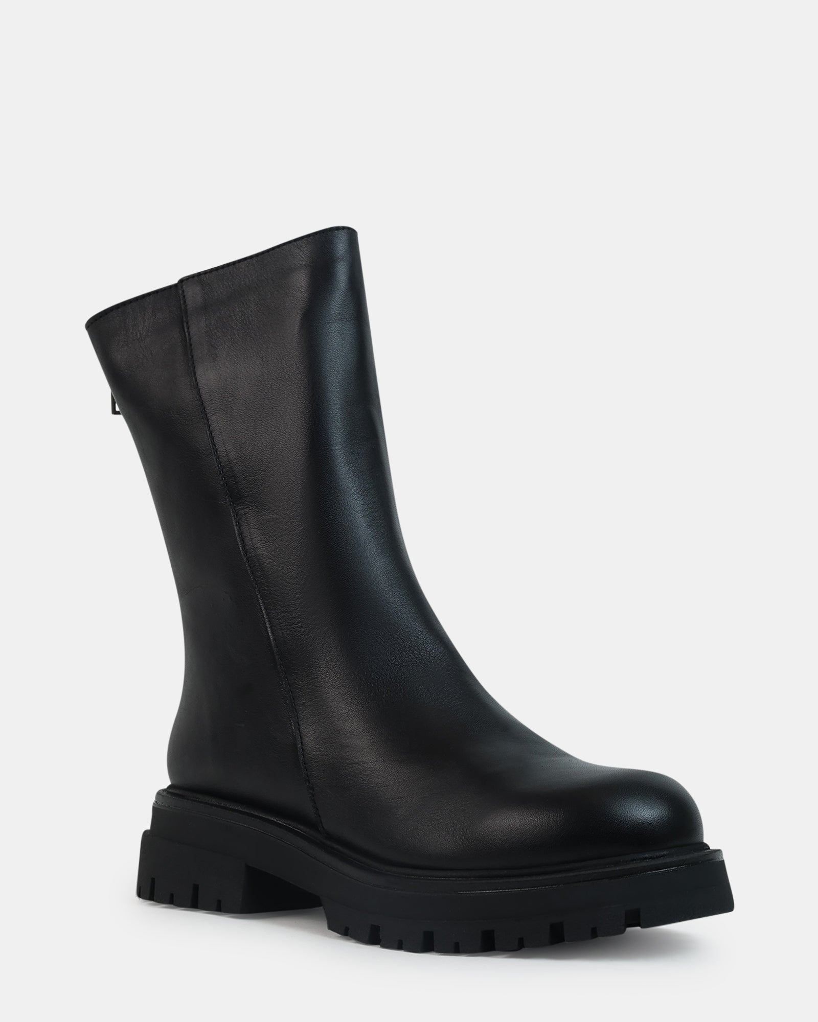 LAMI BLACK LEATHER - Women's Shoes - Steve Madden Canada