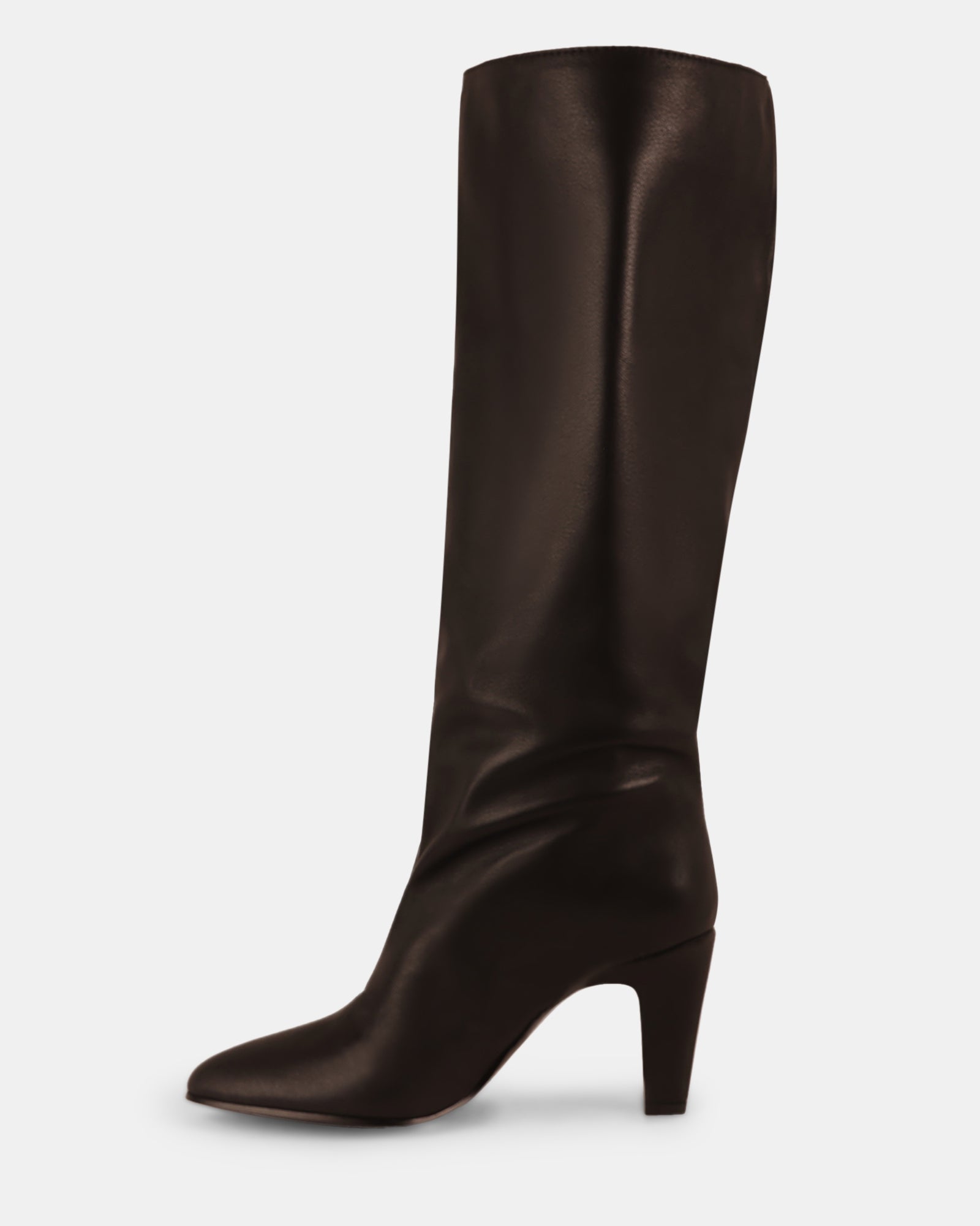 RIZK BLACK LEATHER - Women's Shoes - Steve Madden Canada