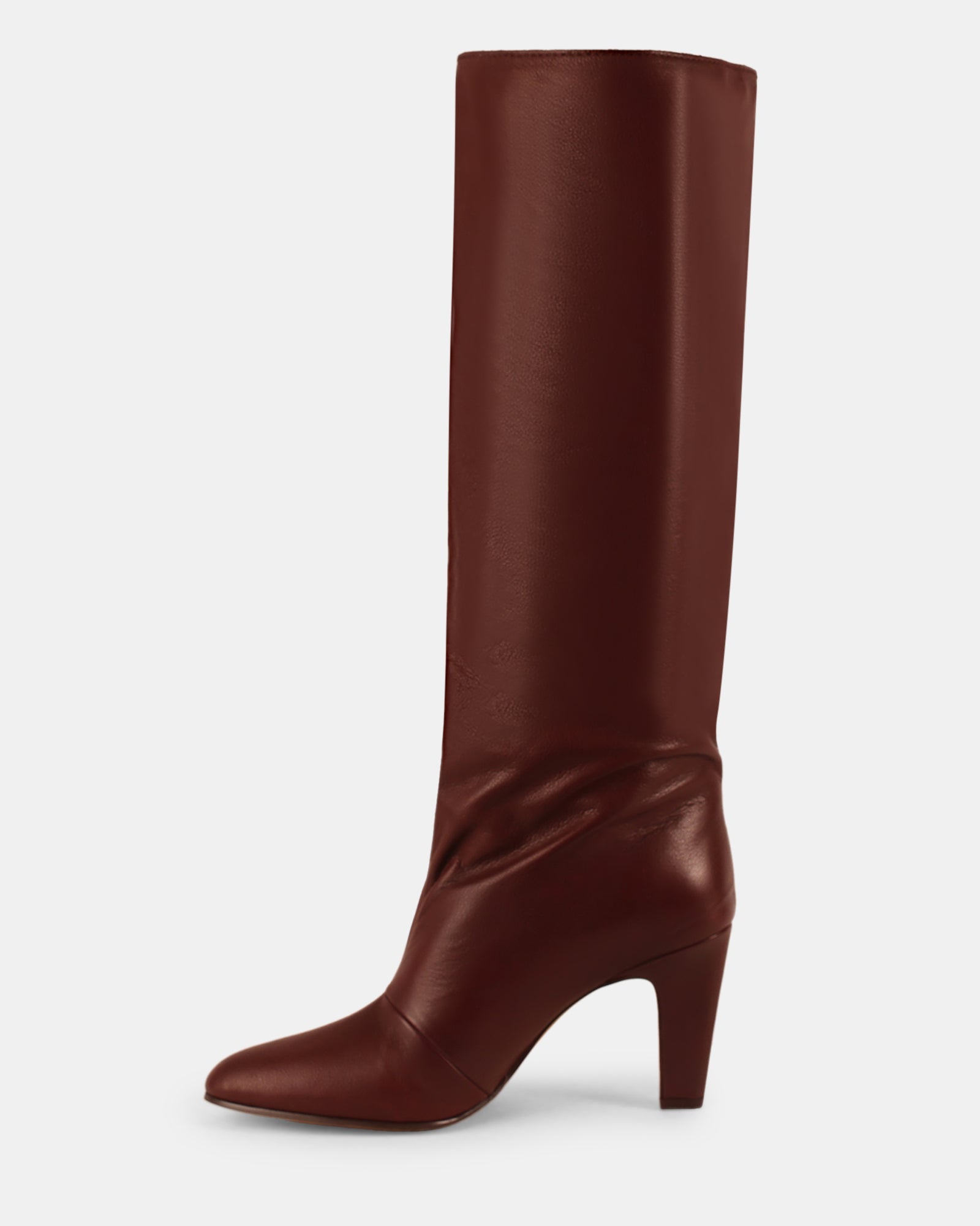 RIZK BURGUNDY LEATHER - Women's Shoes - Steve Madden Canada