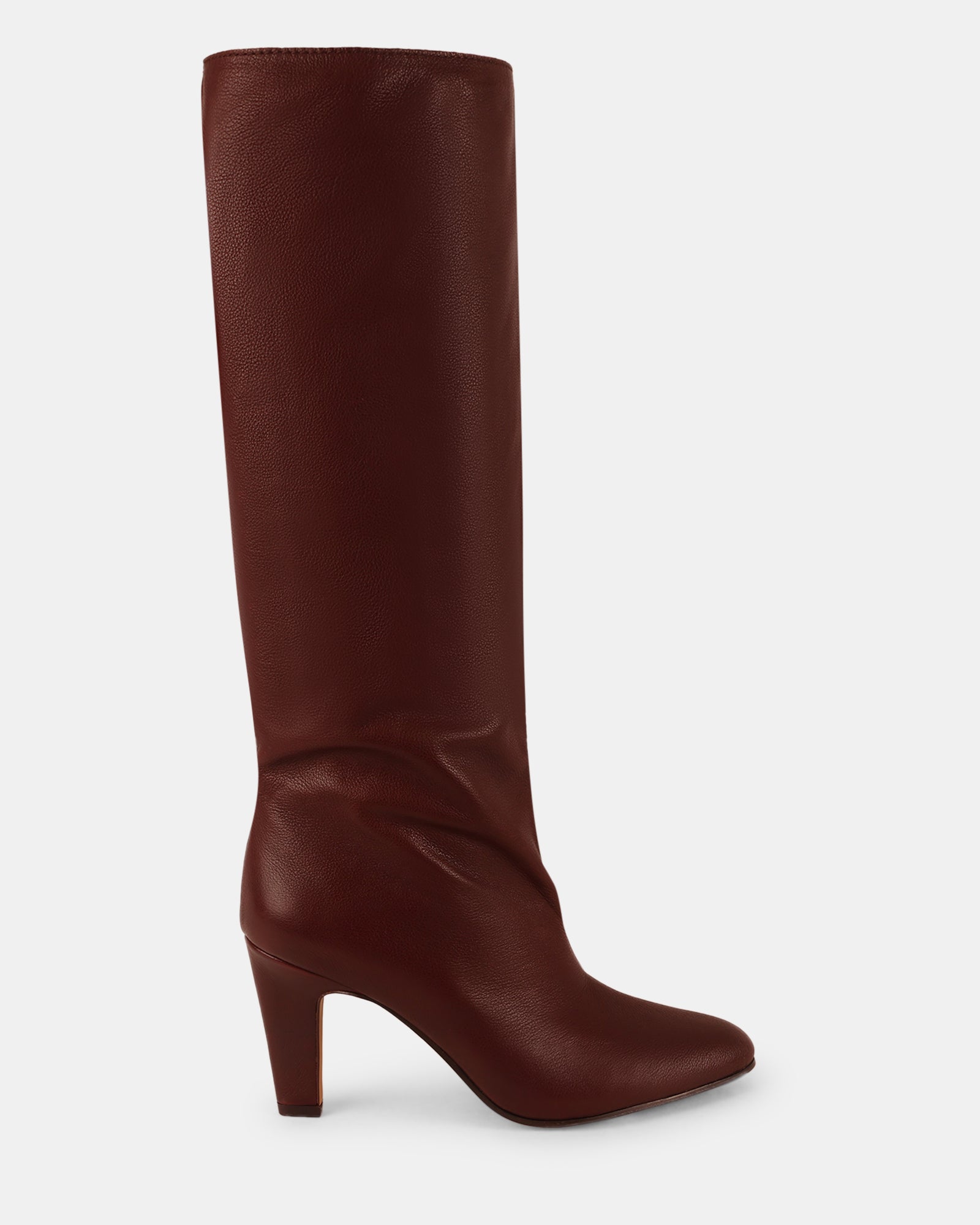 RIZK BURGUNDY LEATHER - Women's Shoes - Steve Madden Canada